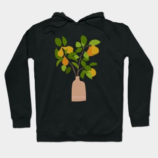 Pears in a vase Hoodie